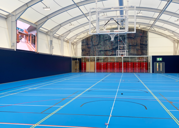 New Covered Sports Hall at Danes Hill School Complete