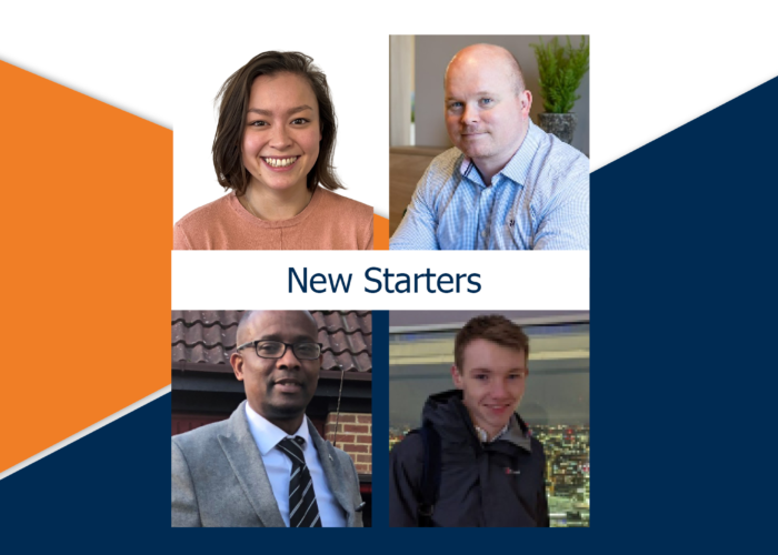 A big warm welcome to our new starters!