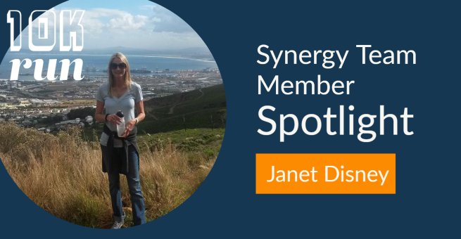Synergy LandAid 10k Event – Get to know – Janet Disney 